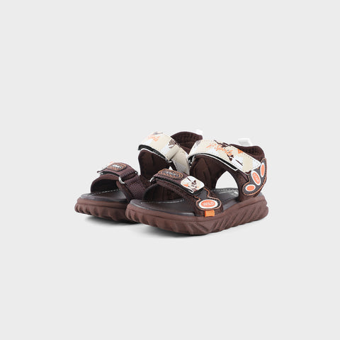 KID SANDAL KF-200007 BROWN MULTI