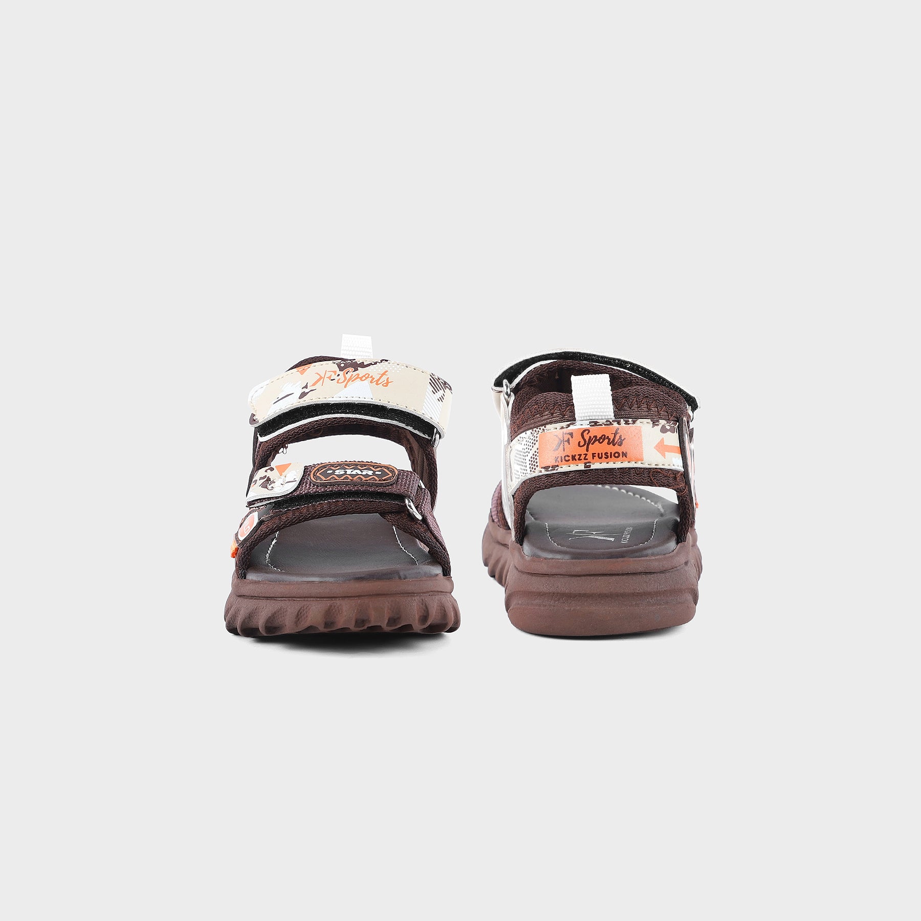 KID SANDAL KF-200007 BROWN MULTI